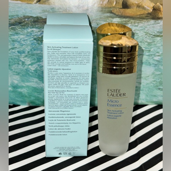NWT NIB Set of 2 Estee Lauder Micro Essence Skin Activating Treatment Lotion - Picture 4 of 9